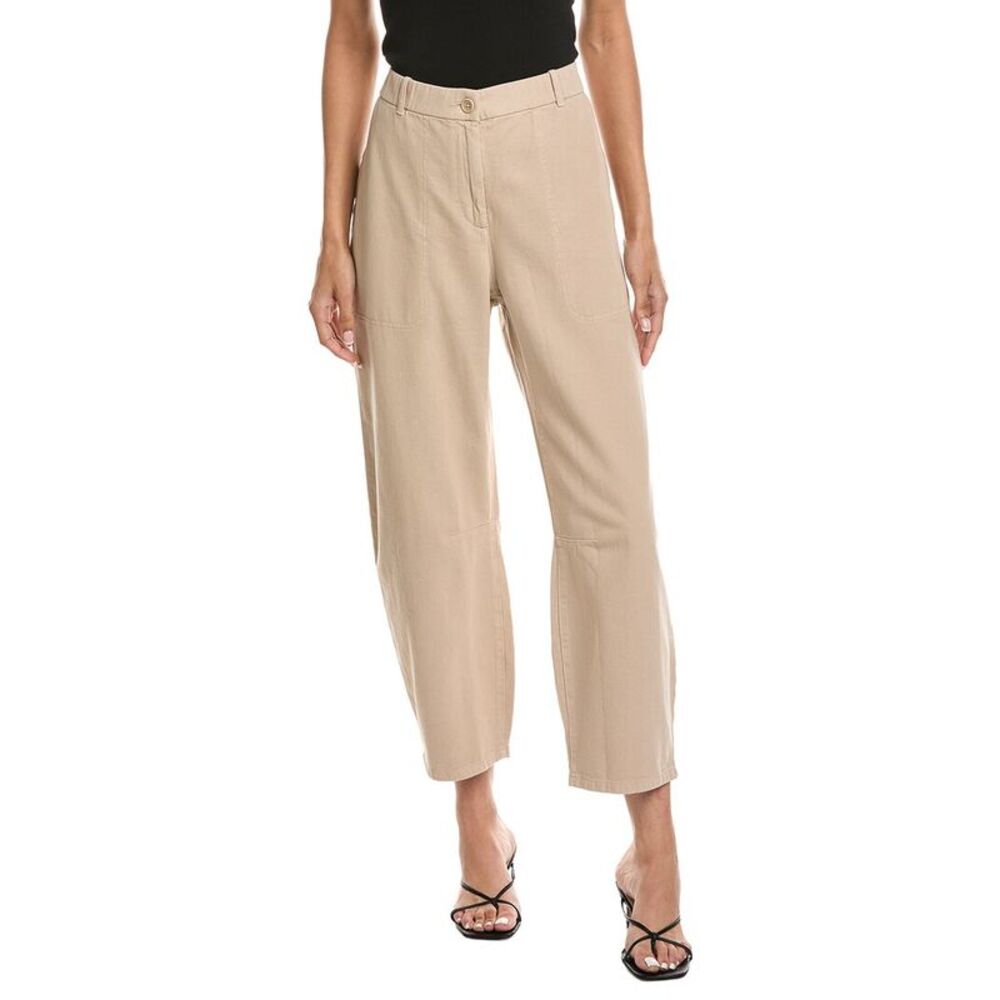 Eileen Fisher Womens  Ankle Barrel Pant
